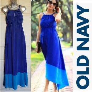 Blue maxi dress! old navy